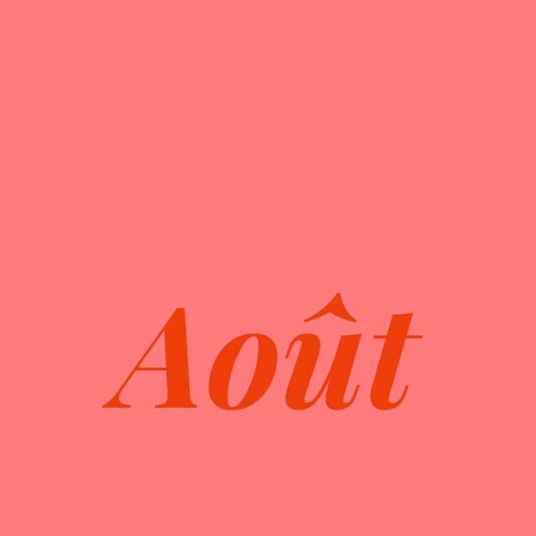aout août