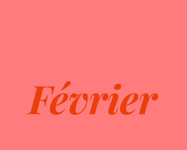 fevrier février