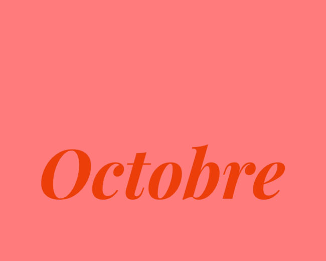 octobre octobre