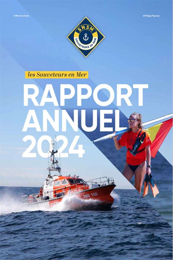 SNSM sauveteurs en mer rapport annuel d'activité 2024