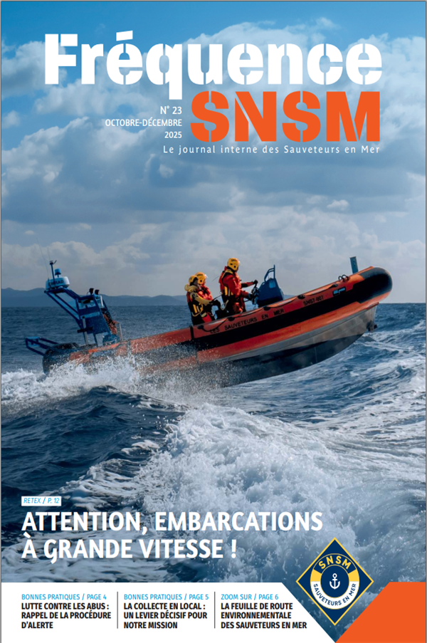 Sauveteurs en Mer SNSM magazine interne Fréquence SNSM
